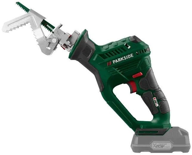 Parkside®  Aku píla na konáre 20 V Pasa 20-Li D3 + Akumulátor 20 V/2 Ah + Nabíjačka 20 V/2,4 A  (800011453)