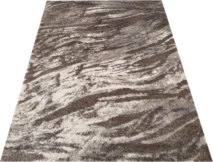 DY Moderný koberec Panamero 13 – hnedý Rozmer: 80x150 cm