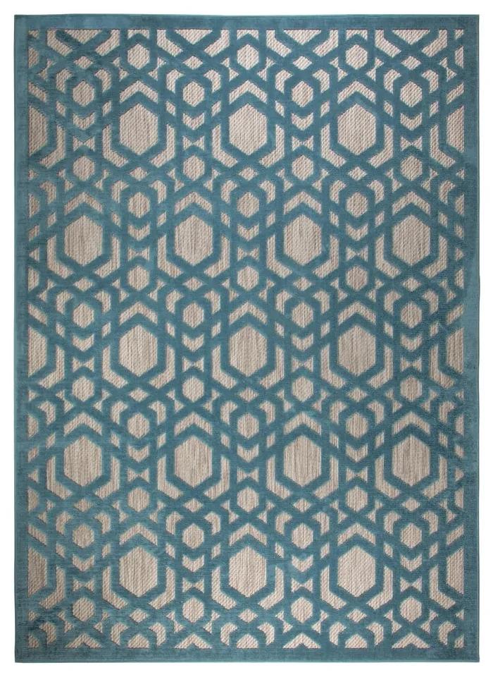 Modrý vonkajší koberec 290x200 cm Oro - Flair Rugs