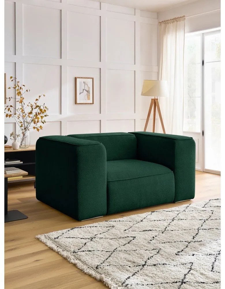 Tmavozelené kreslo Zephyr – Bobochic Paris