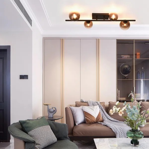 BRILAGI - LED Prisadený luster MILLA 4xG9/3W/230V hnedá/dymová hnedá