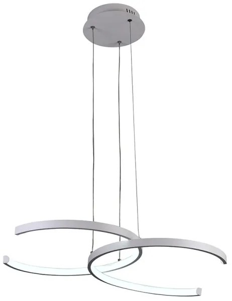 LED Stmievateľný luster na lanku LED/50W/230V 3000-6500K + DO