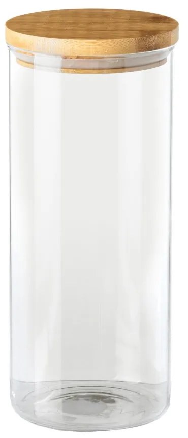 Sklenená dóza s bambusovým viečkom Casa Selección, 1,4 l