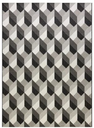 Koberec Floorlux sizal flat 48624/690 3D kocky