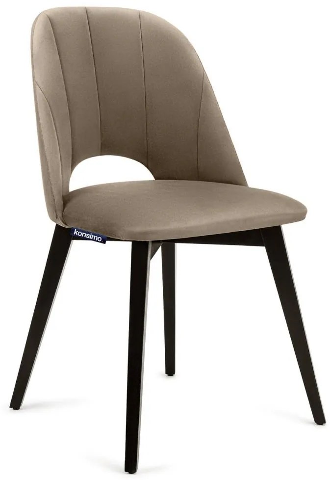 Konsimo Sp. z o.o. Sp. k. Jedálenská stolička BOVIO 86x48 cm béžová/buk KO0079