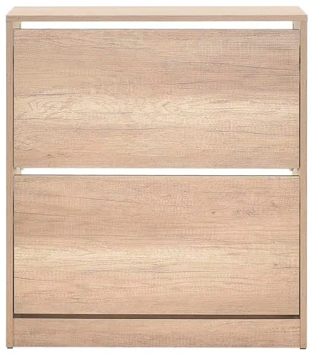 Skrinka na topánky 84x73 cm hnedá