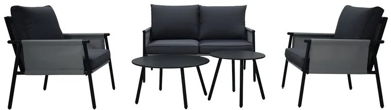 Quadrato Outdoor Sedacia súprava Textilen, 5-dielna (100342242)