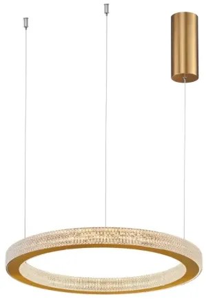 LED luster Fiore 40 zlaté