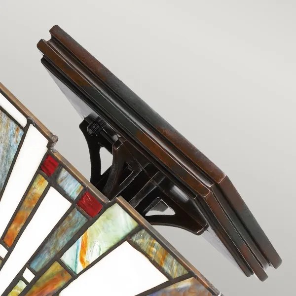 Quoizel QZ-MAYBECK-F - Stropné svietidlo Tiffany MAYBECK 2xE27/60W/230V