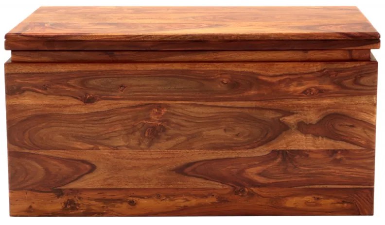 Truhlica Tina 90x45x45 indický masív palisander Svetlomedová