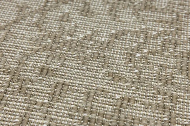 Obojstranný koberec BRUSSELS 205989/10610 béžový / krémový kruh