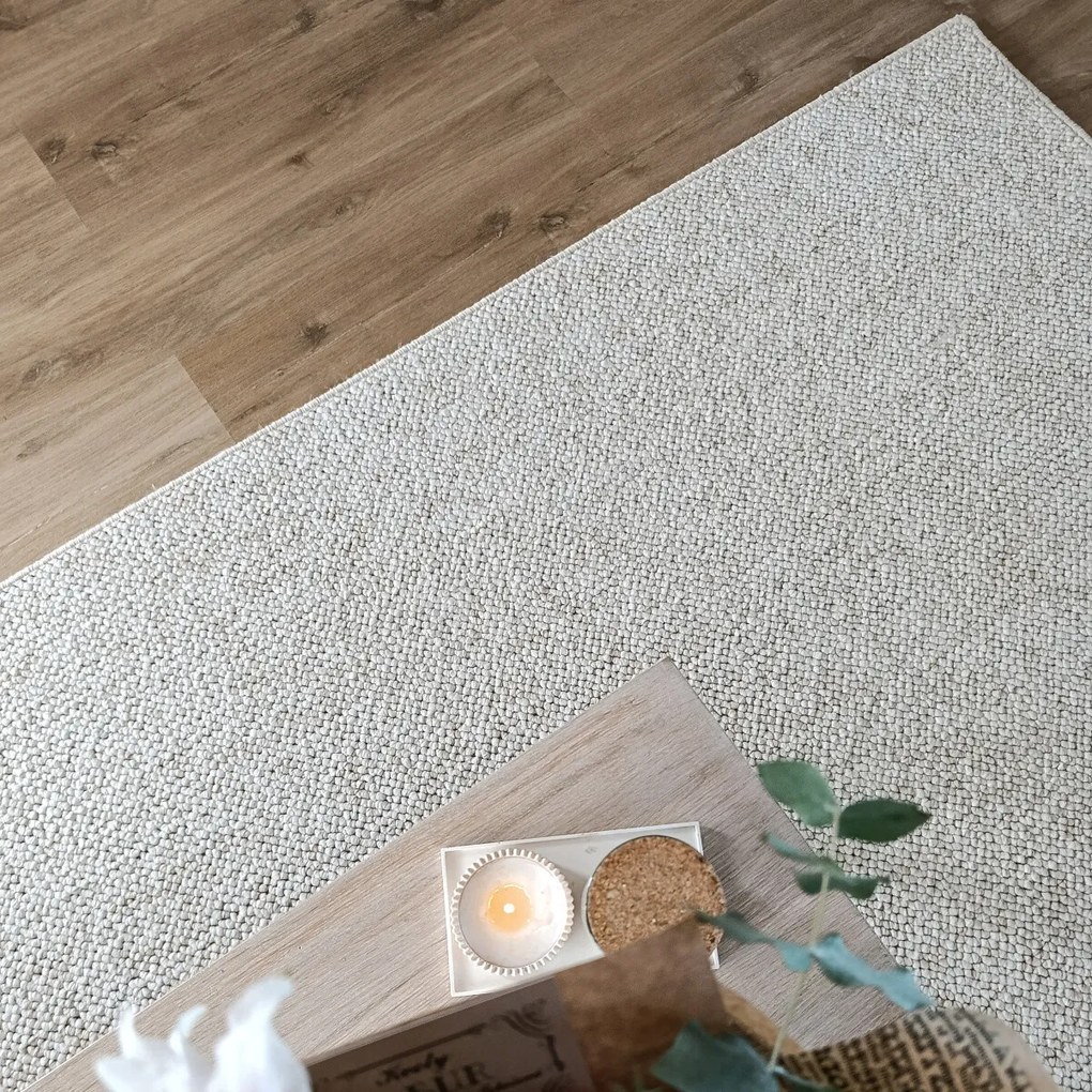 BT Carpet, Kusový koberec Wolly 102843, 60x90, biela, obývacia izba