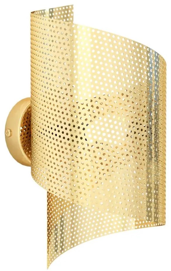 Nástenné svietidlo SPIRAL 1xG9/8W/230V zlatá