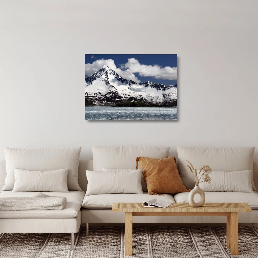 Sklenený obraz - Národný park Kenai Fjords (70x50 cm)