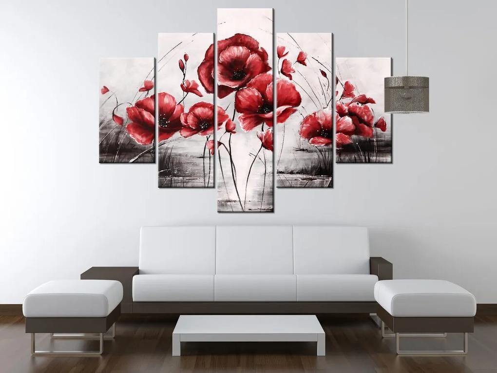 Gario Obraz na plátne Červené Vlčie maky Veľkosť: 150 x 105 cm