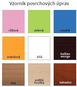 Detská skriňa MACKO so srdiečkom - TYP 8A