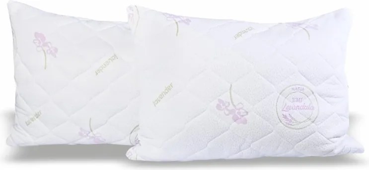 Vankúš 50x70 prešívaný antialergický Lavender EMI 1+1 ZADARMO