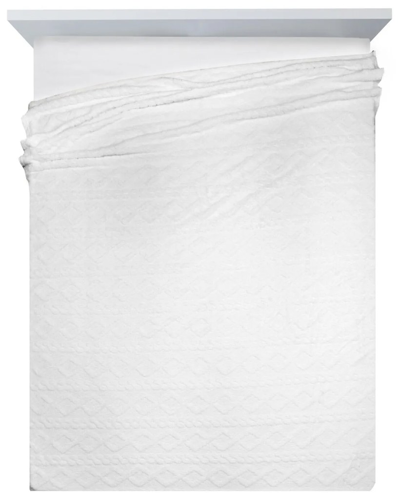 DEKA BRAID 200X220 CM BIELA