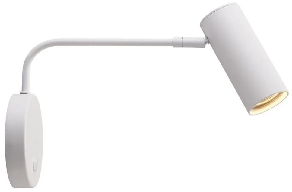 Zuma Line 20034-WH-N - Nástenná lampička TUBO WL 1xGU10/50W/230V biela ZL0270