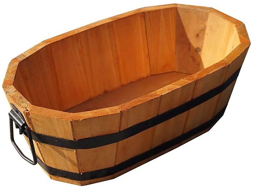 Drevený kvetináč 38x21x15 cm