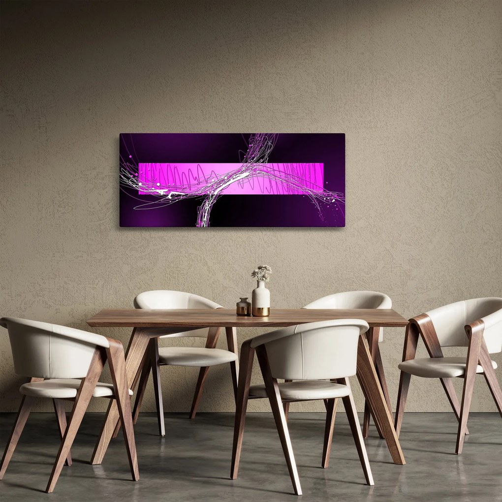 Abstraktný obraz (120x50 cm)
