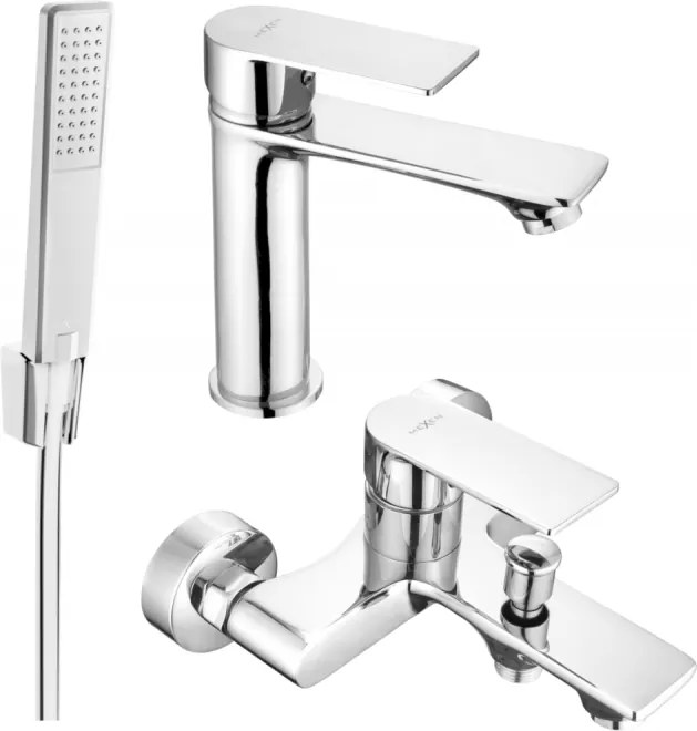 Mexen Royo R72 vaňový set, chróm - 72203R72-00