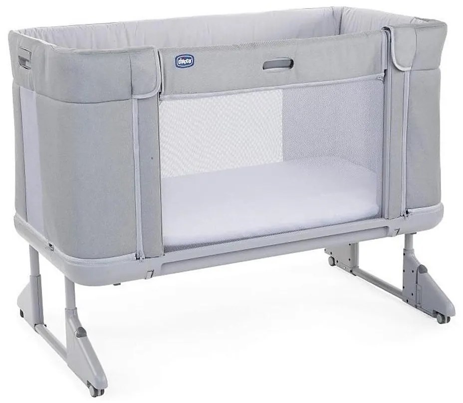 Chicco - Detská postieľka 3v1 NEXT2ME FOREVER svetlošedá