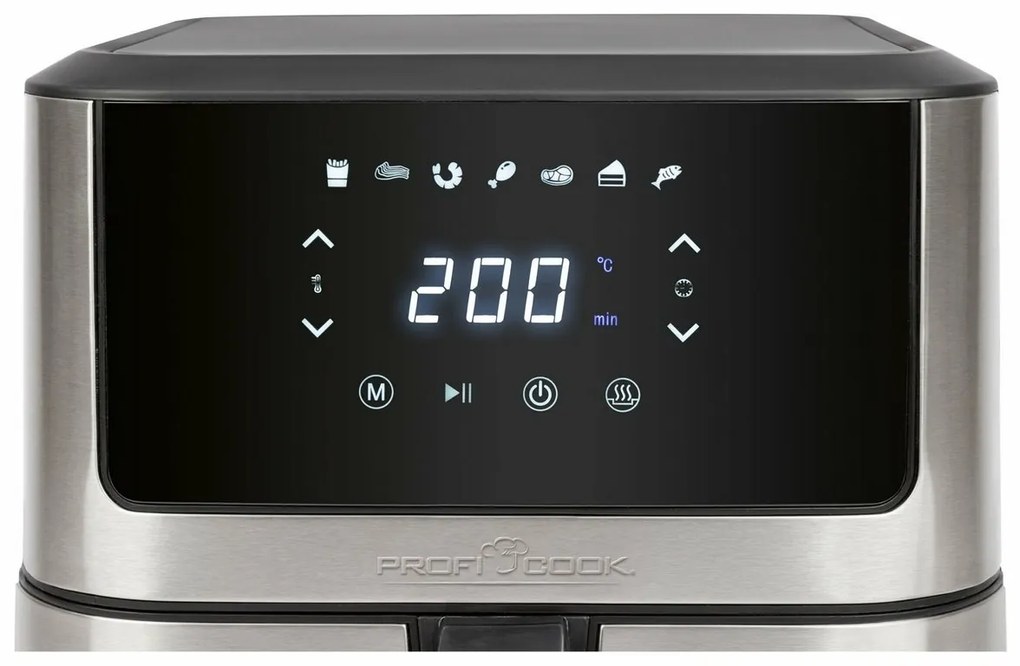 ProfiCook FR 1269 H teplovzdušná fritéza, 8 l