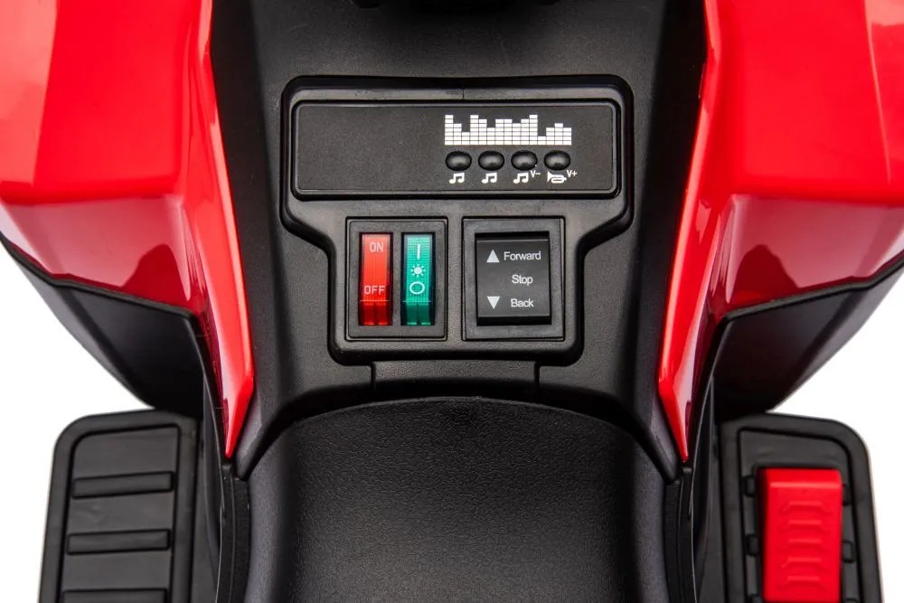 LEAN CARS Elektrická štvorkolka GTS1155 červená