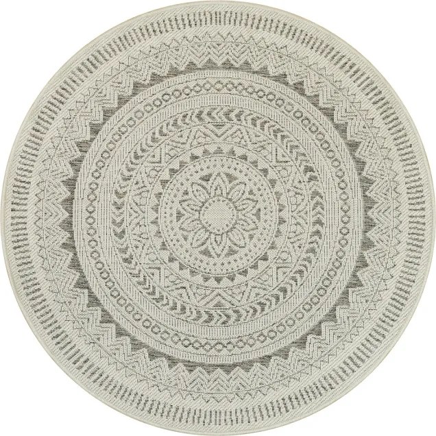 Koberec JEANS 19347/P19 grafitový kruh