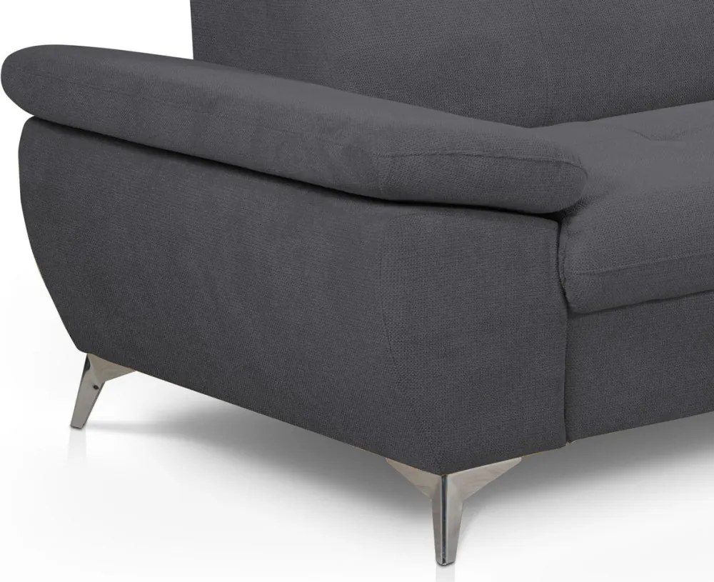 Trojsedák Gisele, antracitová látka