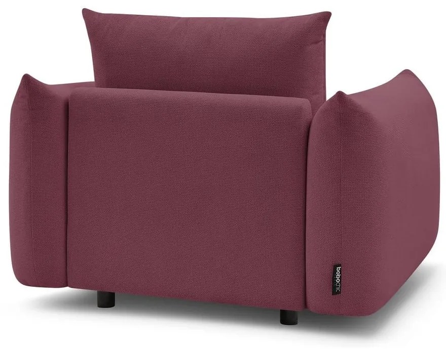 Vínovočervené kreslo Ernest – Bobochic Paris