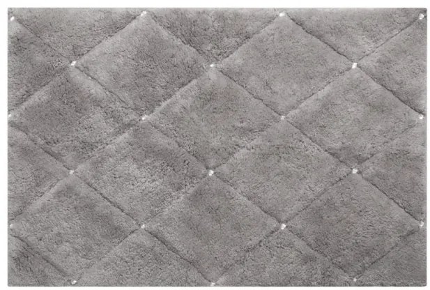 Kúpeľňový koberček CHIC 2 strieborný