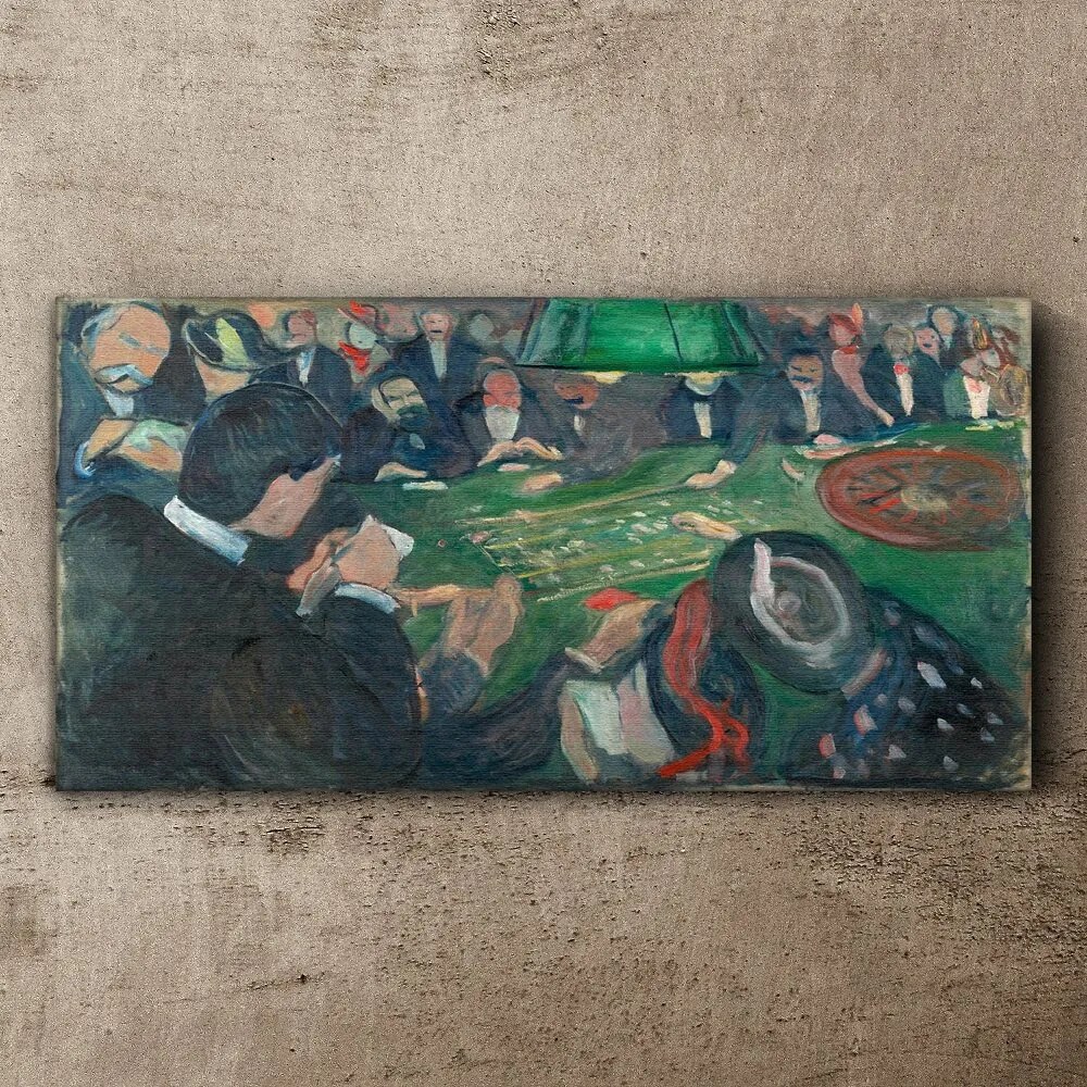 Obraz Canvas Ruleta Edvard Munch