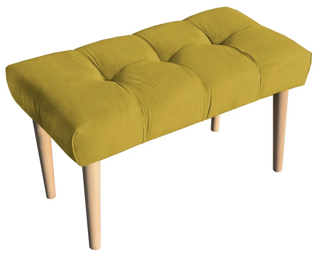 Lavica ŠKANDINAVSKÁ 60x40 cm Tmavotyrkysová