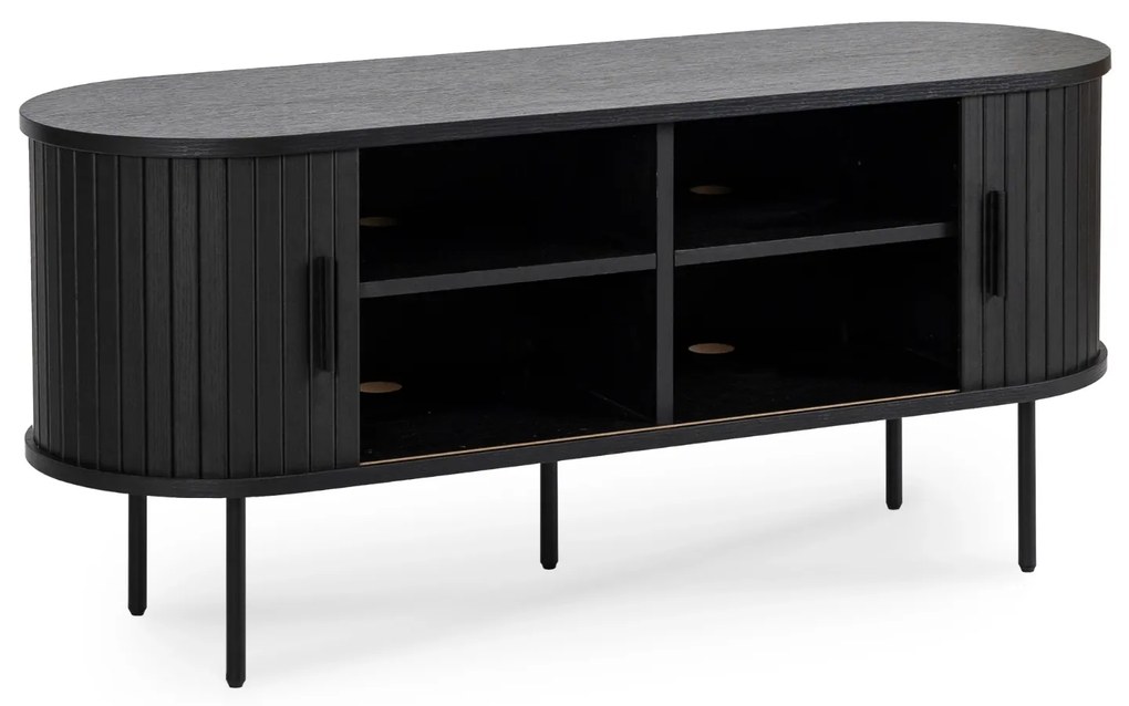 PROXIMA.store - Elegantný TV stolík TRISH FARBA: dub