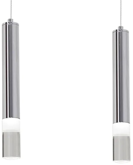 LED Luster na lanku ICE 3xLED/5W/230V