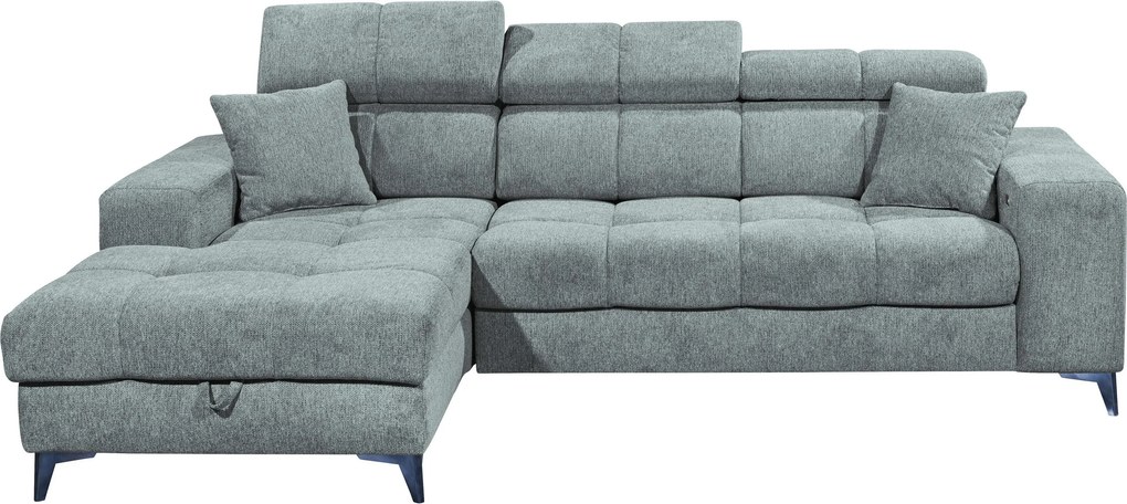 XXXLutz ROHOVÁ SEDAČKA, textil, svetlomodrá MID.YOU - Sedačky - 002220047412