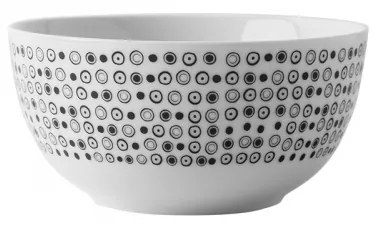 Lunasol - Miska na cereálie 14 cm set 4 ks - Basic Dots (490823)