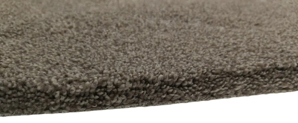 Koberec metráž Supersoft 420 hnedý, na mieru, šíře 4m, hnedá, ab (mriežka), chodba / predsieň, Tapibel