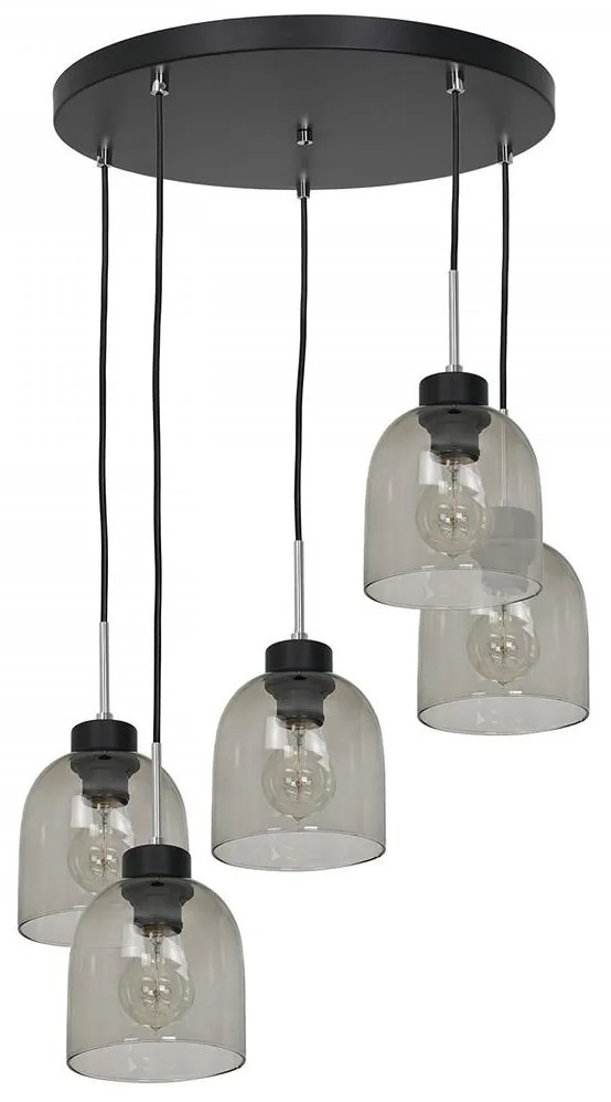 Luster na lanku BOGOTA 5xE27/60W/230V