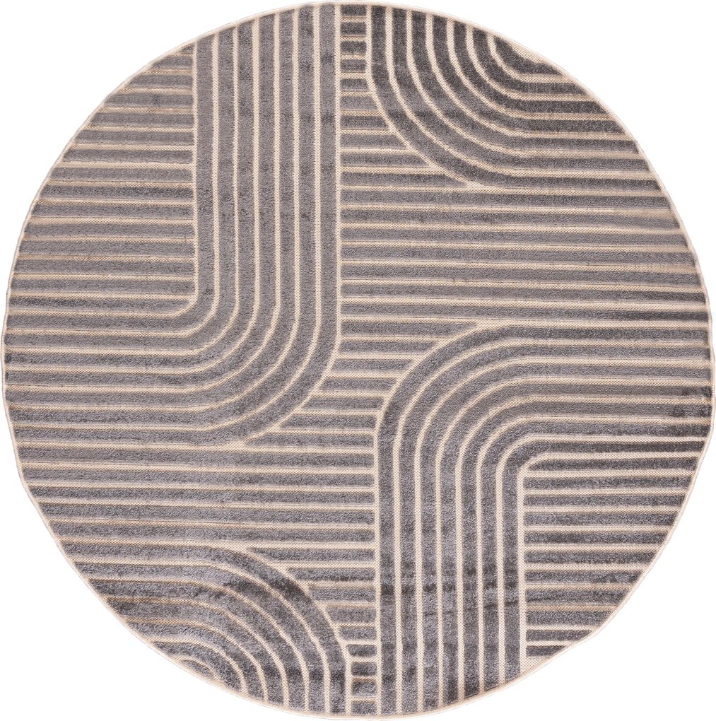 TA Koberec NM72C KRÉMOVÁ MADISON KOLO FGE Rozmer: 200x200 cm