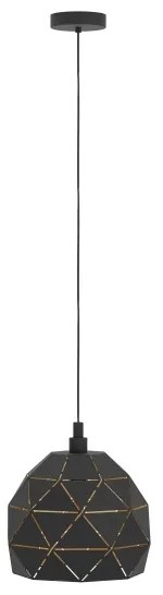 Eglo 97845 - Luster na lanku ROCCAFORTE 1xE27/60W/230V