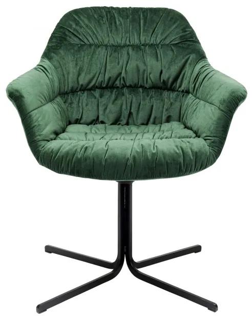 Otočná stolička Colmar Dark  79 × 66 × 64 cm KARE DESIGN