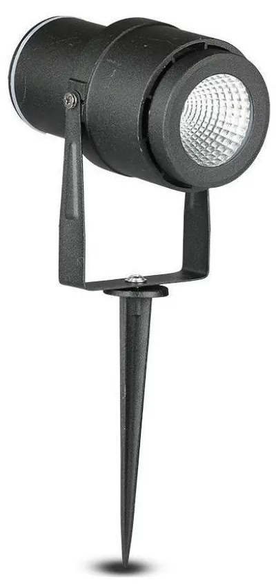 LED Vonkajšia lampa LED/12W/100-240V IP65 4000K čierna