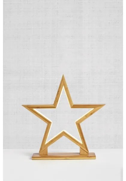 Markslöjd 704993 - LED Vianočná dekorácia BOBO LED/2,6W/230V bambus