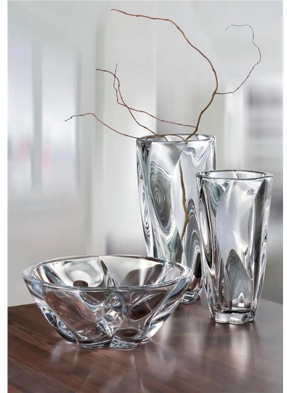 KRIŠTÁĽOVÁ VÁZA BOHEMIA BARLEY TWIST 255 MM