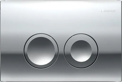 Geberit Delta25 ovládacie tlačidlo plast chrómovaný lesk 115.125.21.5