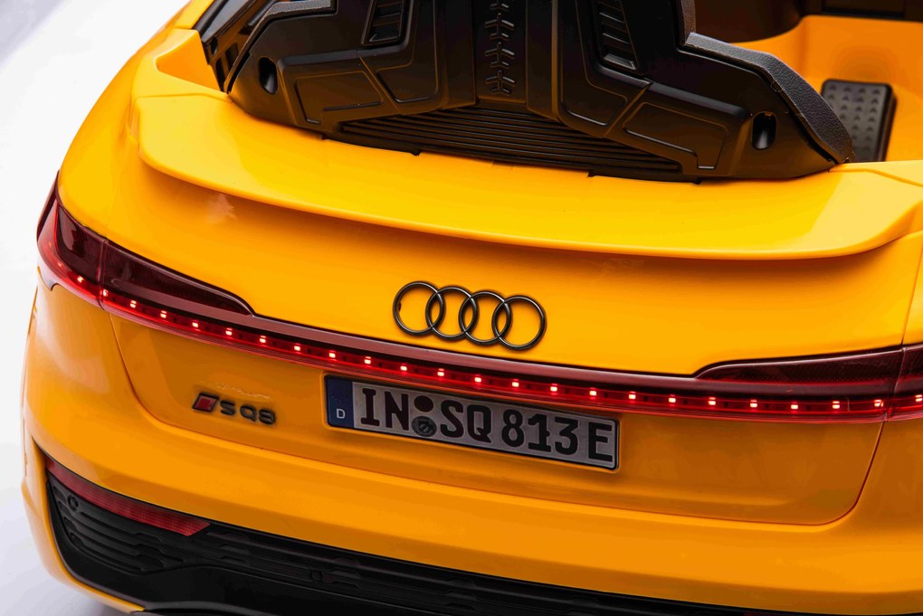 Detské elektrické vozidlo Audi SQ8 - žltá
