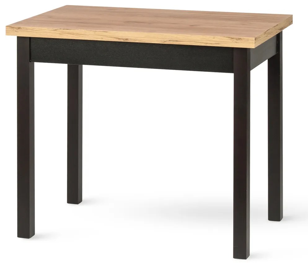 Stima Stôl BINGO Vyberte odtieň ->: Dub Wotan, Vybetre odtieň podnože ->: Biela